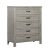 Soho Baby 47035560 Hanover Premium Soft Closing 5-Drawer Dresser Chest Dresser, Wire Brush Oak Gray Finish
