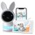 ARENTI Video Baby Monitor, Audio Monitor with 2K Ultra HD WiFi Camera,5″ Color Display,Night Vision,Lullabies,Cry Detection,Motion Detection,Temp & Humidity Sensor,Two Way Talk,App Control(White)