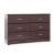 Storkcraft Brookside 6 Drawer Double Dresser (Espresso) – Dresser for Kids Bedroom, Nursery Dresser Organizer, Chest of Drawers for Bedroom with 6 Drawers, Universal Design for Children’s Bedroom