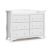 Storkcraft Avalon 6 Drawer Double Dresser (White) – Dresser for Kids Bedroom, Nursery Dresser Organizer, Chest of Drawers for Bedroom with 6 Drawers, Classic Design for Children’s Bedroom