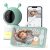 Boifun 5″ Video Baby Monitor, 2K Baby Monitor With Night Light & Lullabies, Motion & Sound Detection, Auto Tracking & PTZ, Night Vision & Feeding Reminder, FHSS & App Control, With Wall Mount Base