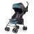 Summer 3Dmini Convenience Stroller, Blue/Black – Lightweight Infant Stroller with Compact Fold, Multi-Position Recline, Canopy with Pop Out Sun Visor and More – Umbrella Stroller for Travel and More